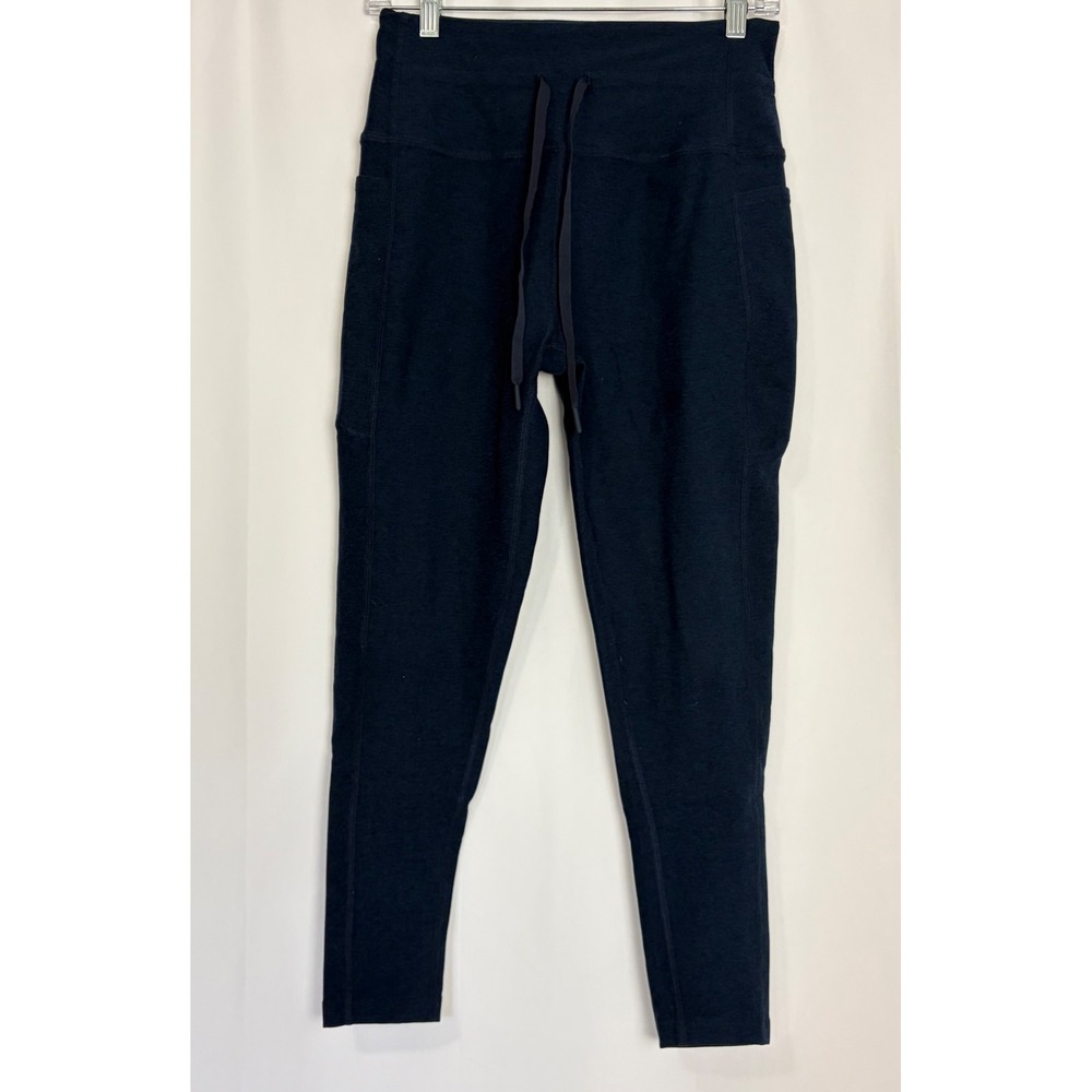 Beyond Yoga Out of Pocket High Waisted Midi Leggings Navy Blue XL